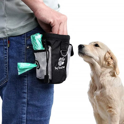 Hands Free Treat and Waste Bag Dispenser