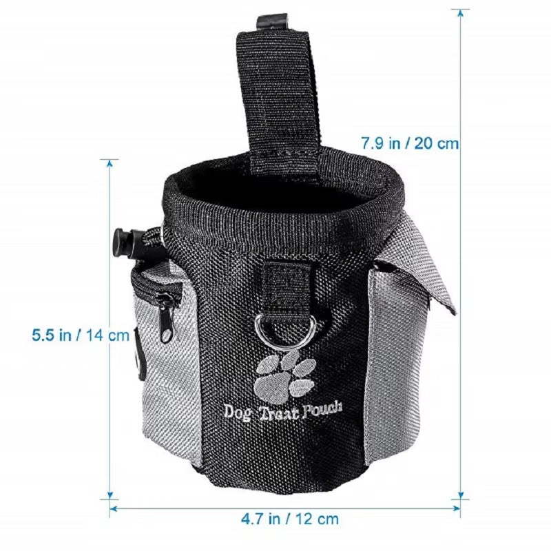 Hands Free Treat and Waste Bag Dispenser