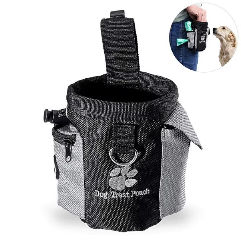 Hands Free Treat and Waste Bag Dispenser